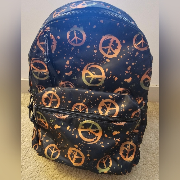 Peace Sign Backpack - Picture 2 of 2